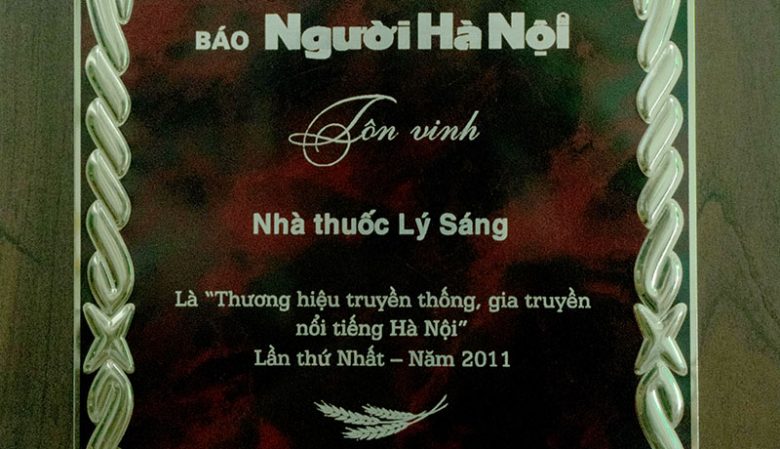 lý sáng thương hiệu truyền thống gia truyền nổi tiếng Hà Nội